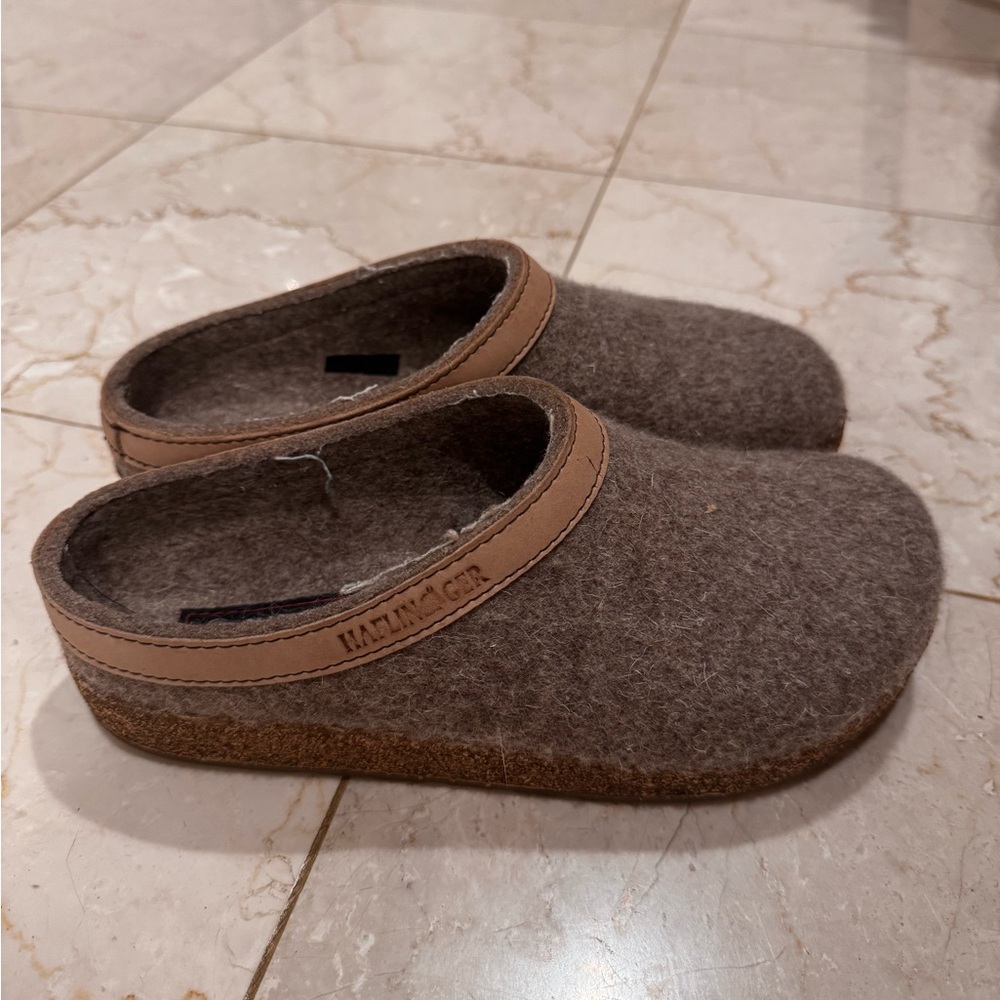 Haflinger Wool Clogs